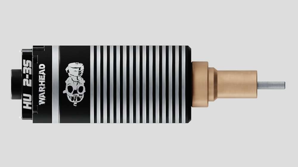 Warhead CNC Black Brushless Motor — Shadow Regime Airsoft